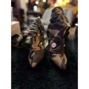 Women's Unbranded Camouflage Over the Knee Boots